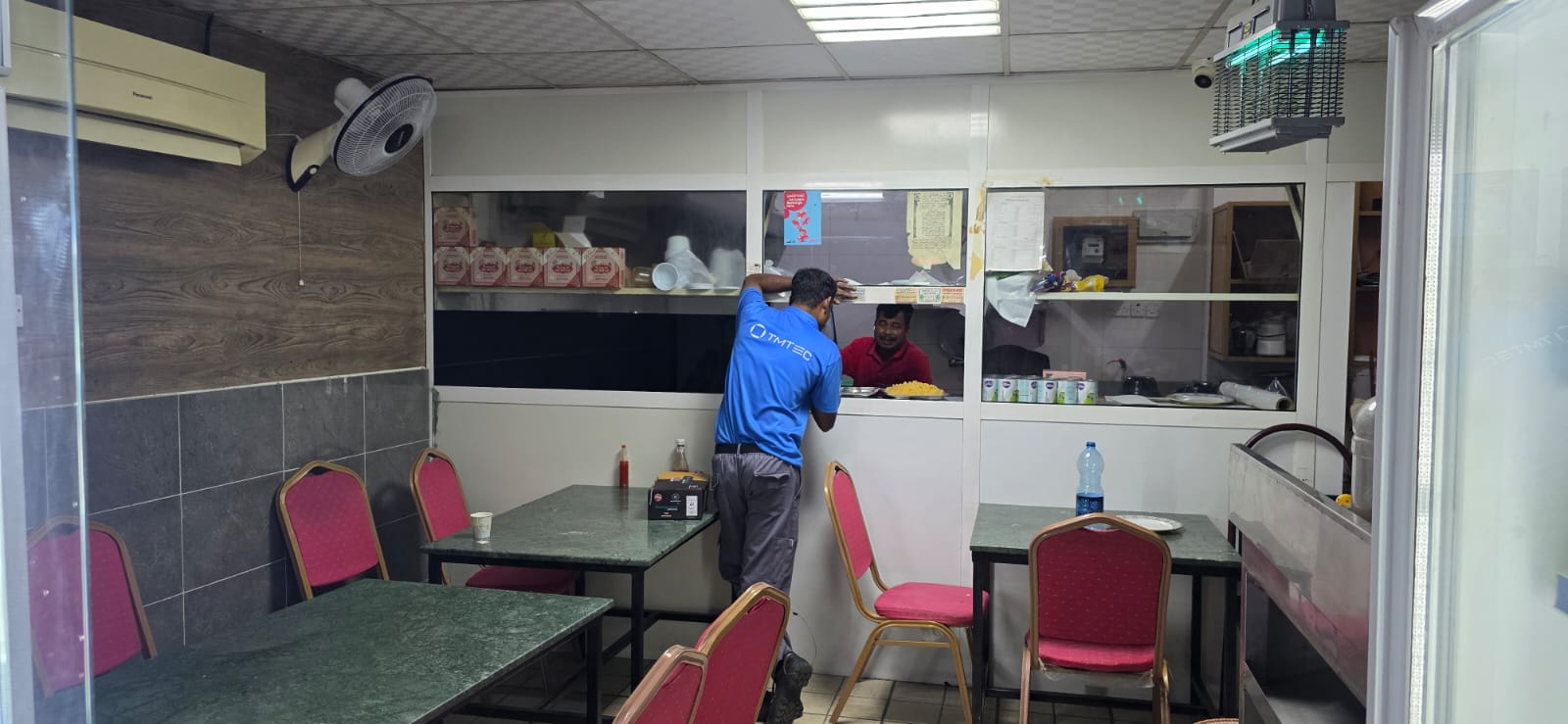 Coffee and fast food