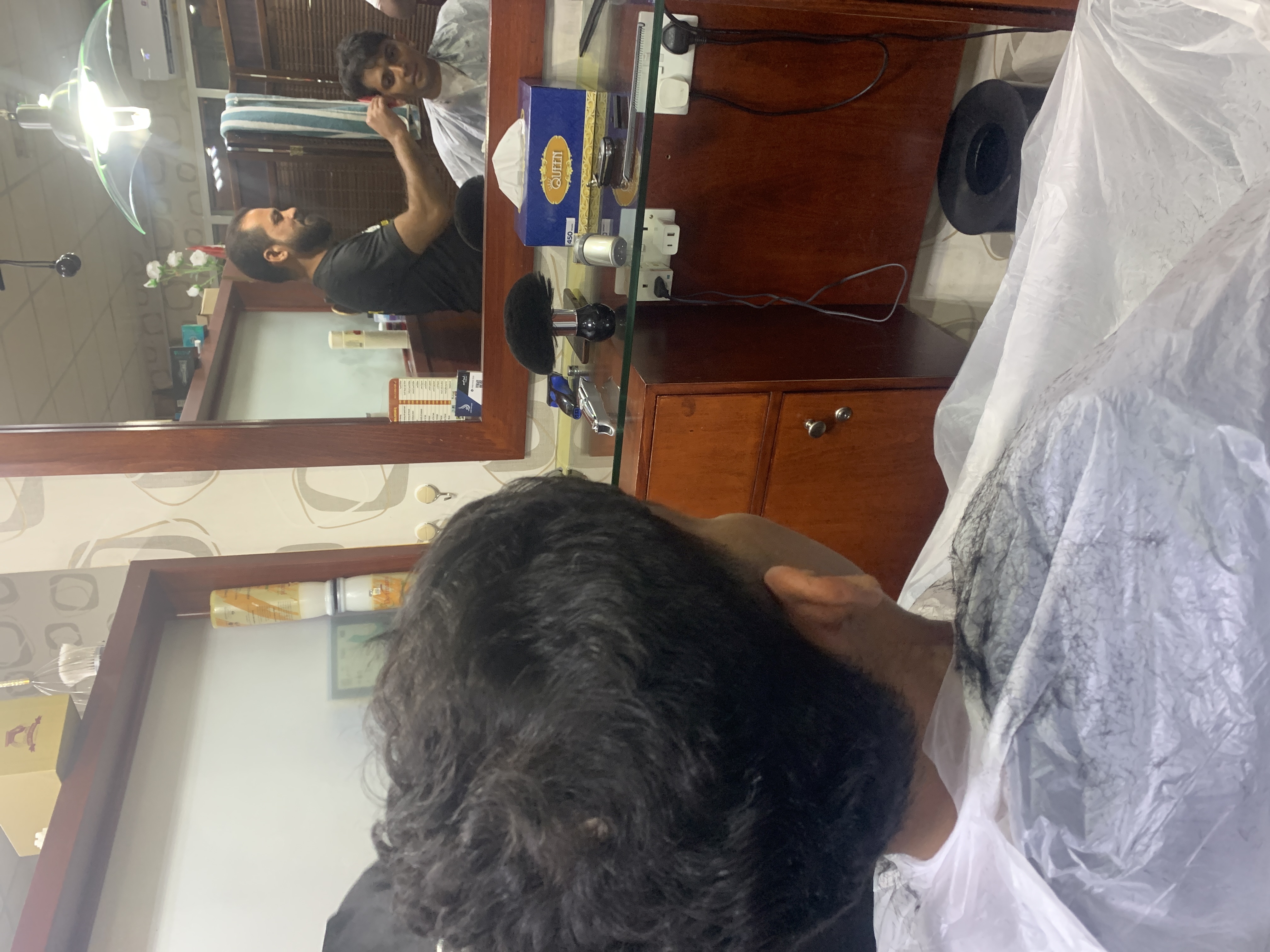 Hair cutting